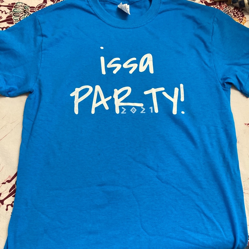 issa PARTY 2021 t shirts